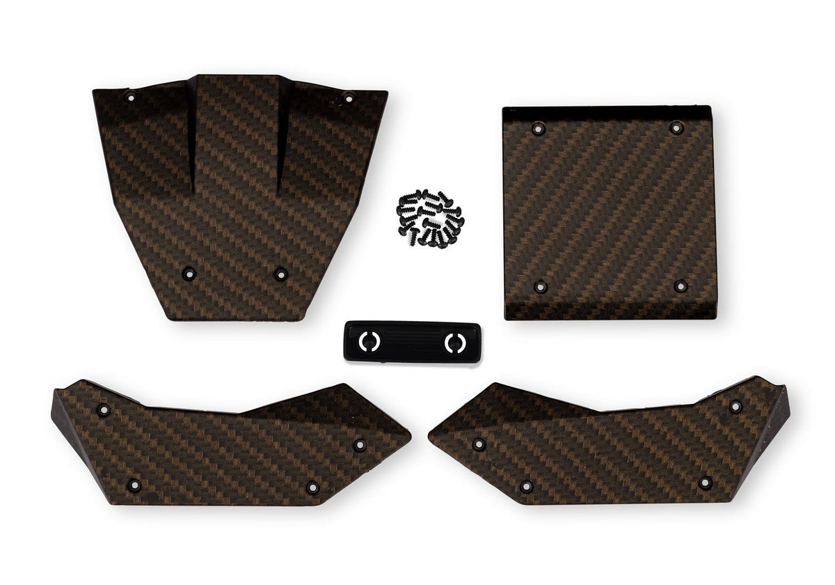 TRA-12012-CBFR TXC-4M Carbon Fiber Body Panel Set