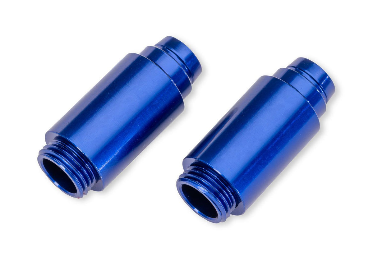 TRA-12068-BLUE Blue Aluminum GTM Pro Shock Bodies (2)