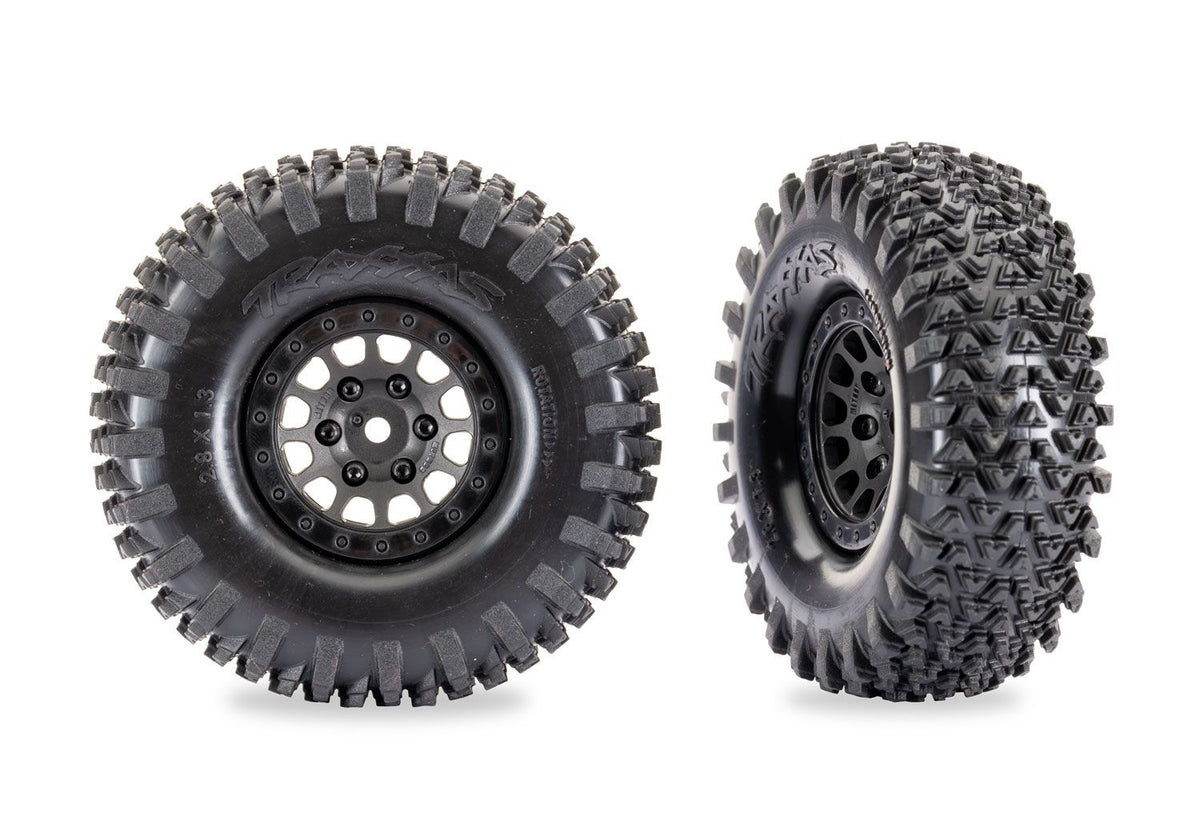 TRA-12070 1.3" Method 105 Beadlock Wheels & Stone Claw Tires (2)