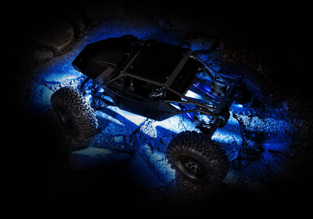 TRA-12088-BLUE TXC-4M Blue Rock Lights