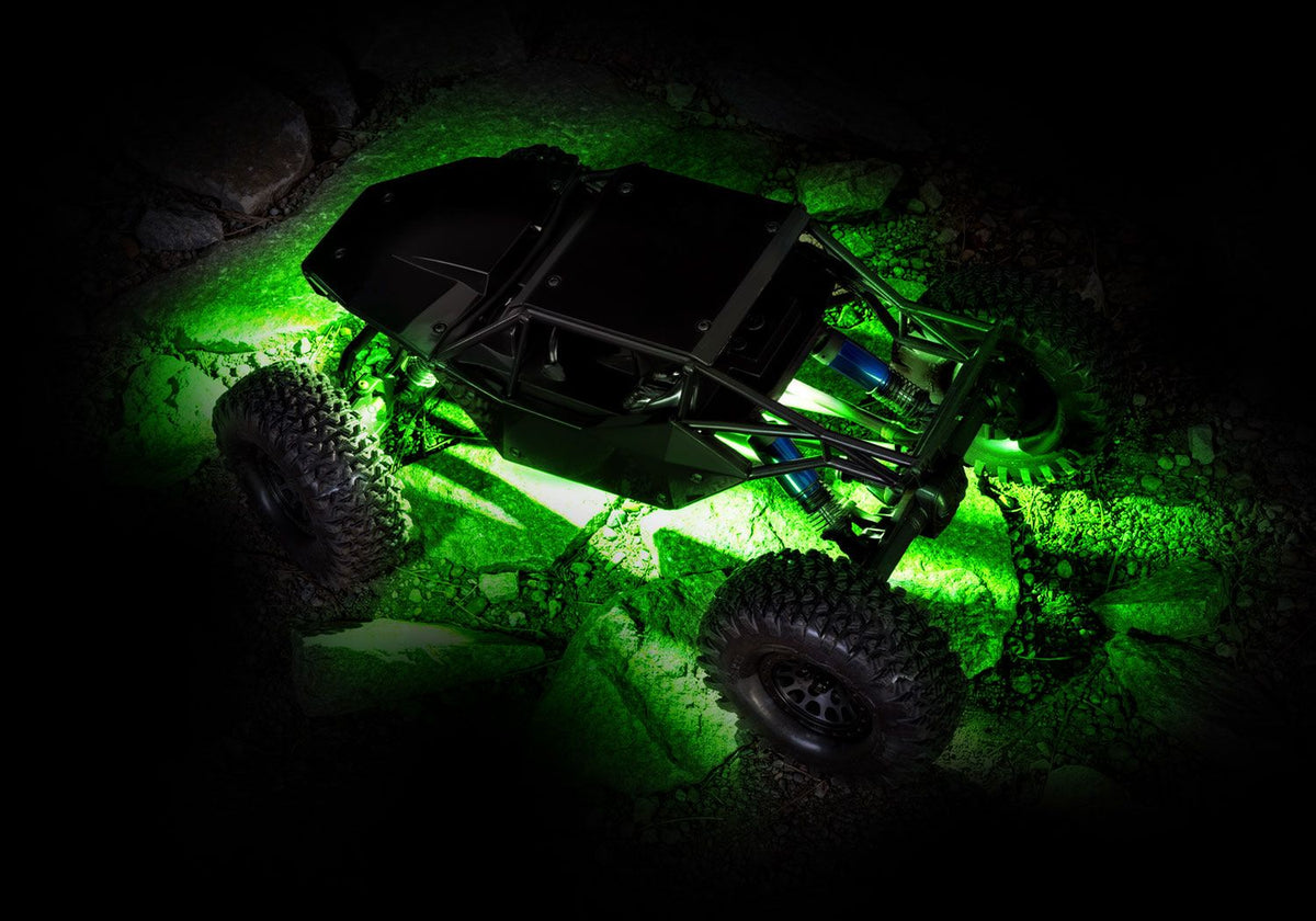 TRA-12088-GRN TXC-4M Green Rock Lights