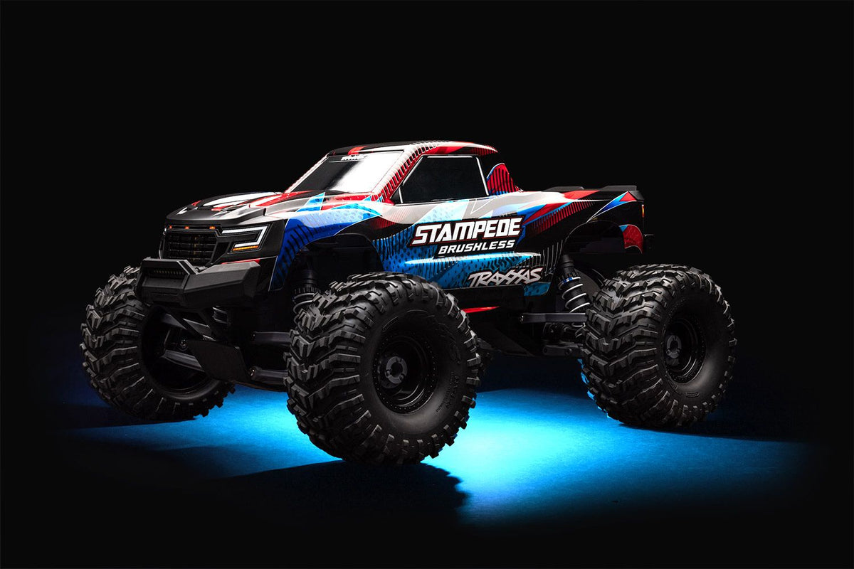 TRA-13690-BLUE Stampede 2WD Brushless Blue Underbody LED Light Kit