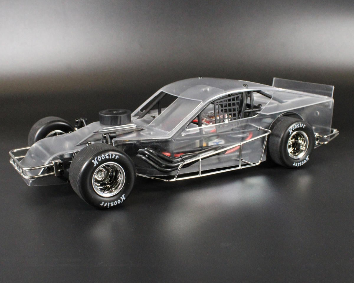1RC1137 1RC Racing Asphalt Modified 2.0 1/18 Brushless RTR 2WD Oval Racer (Clear)
