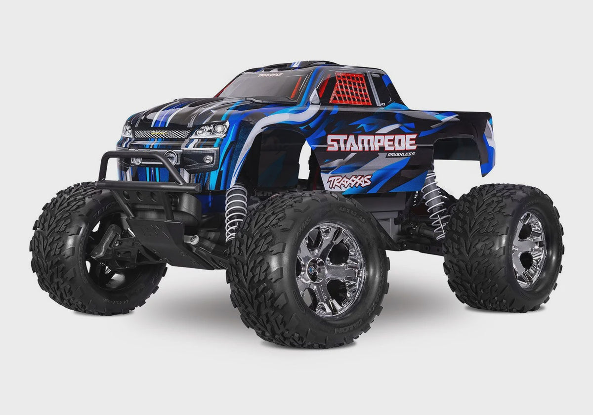 TRA-36254-8-BLUE Stampede 2WD XL-5 w/Battery