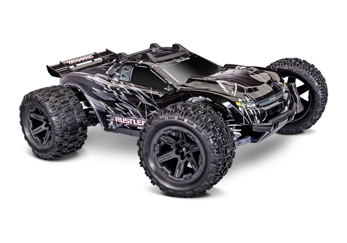 TRA-67464-4-BLK Rustler 4X4 Brushless