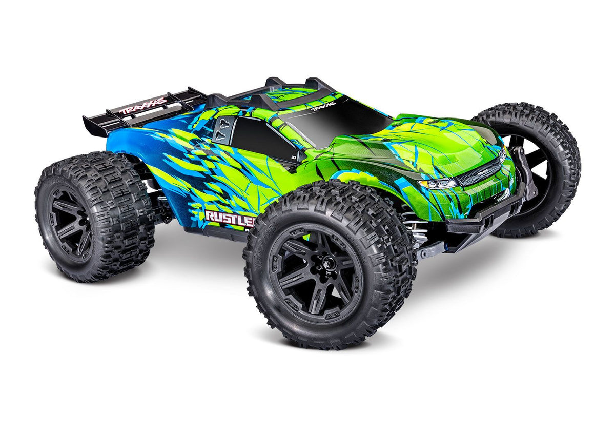 TRA-67464-4-GRN Rustler 4X4 Brushless