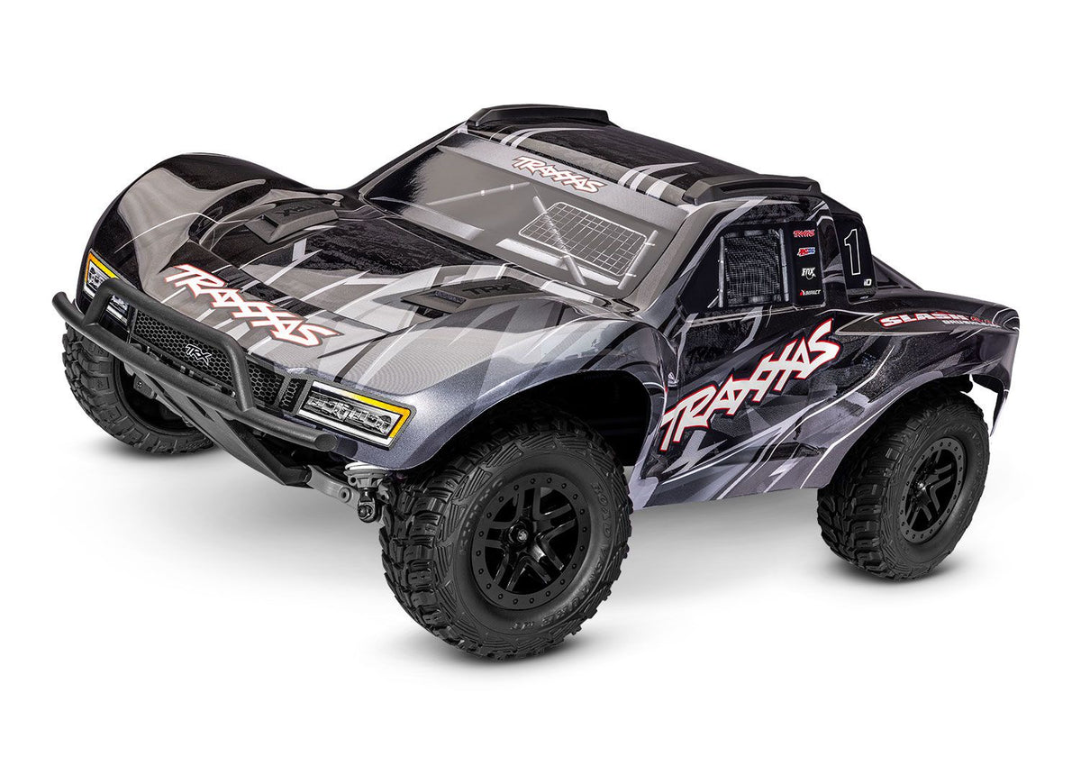 TRA-68454-4-BLK Slash 4X4 Brushless BLACK