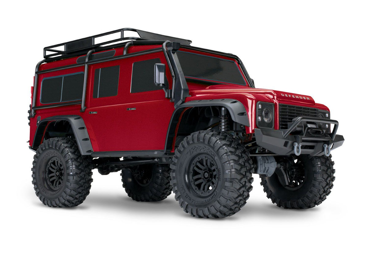 TRA-82256-4-RED TRX-4 Land Rover Defender