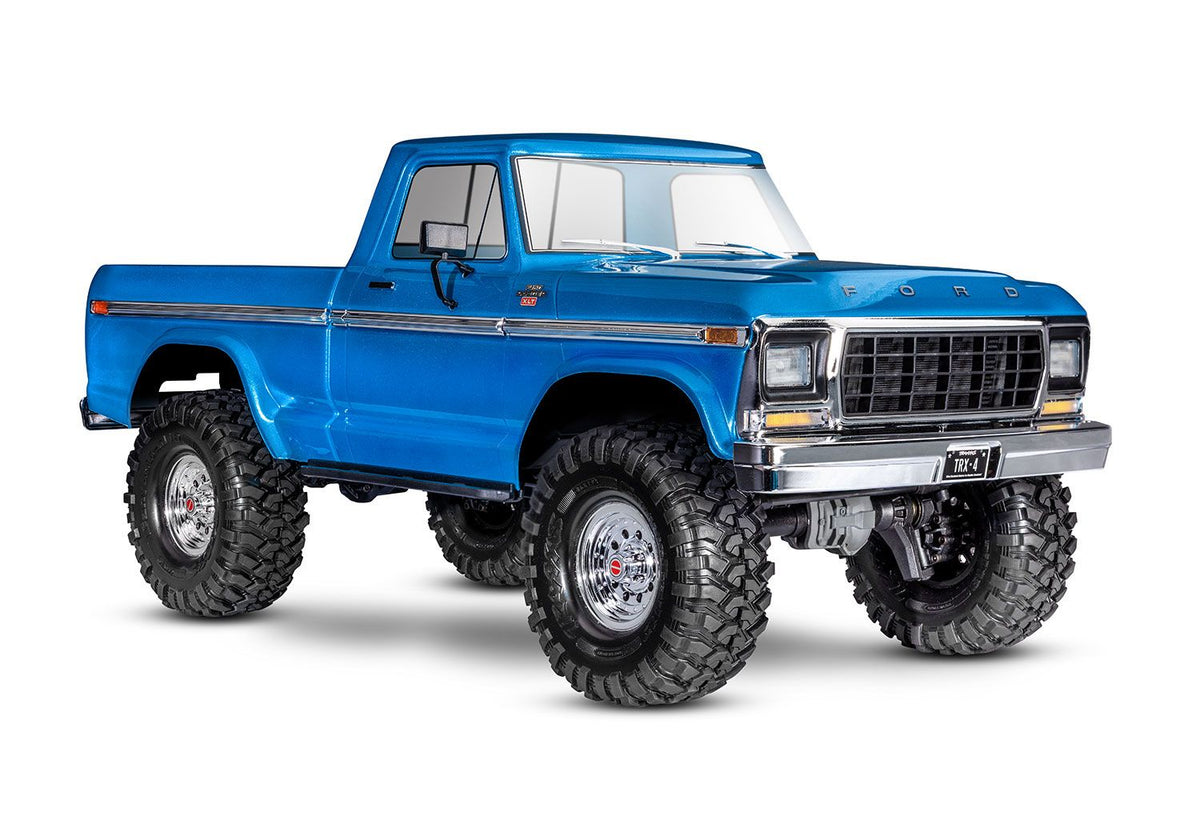 TRA-92144-4-BLUE TRX-4 Ford F-150