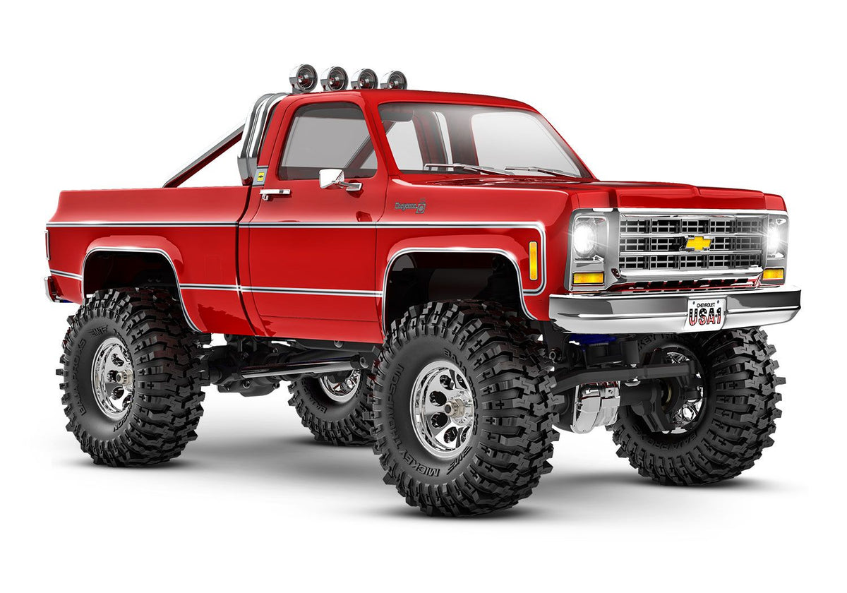 TRA97064-1-RED TRX-4M Chevrolet K10 High Trail Edition