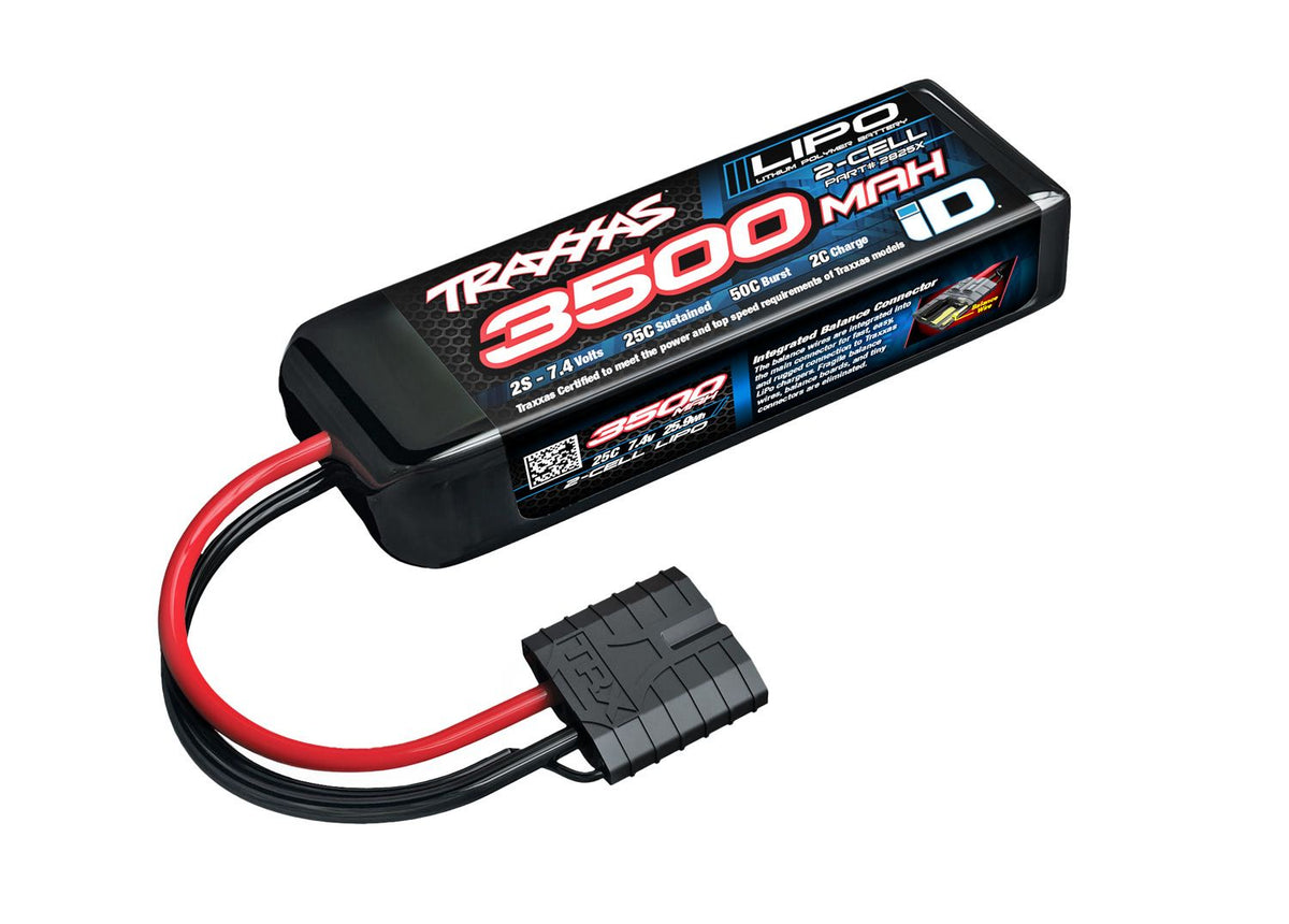 TRA-2825X 3500 mAh 7.4 Volt 2-Cell LiPo Battery
