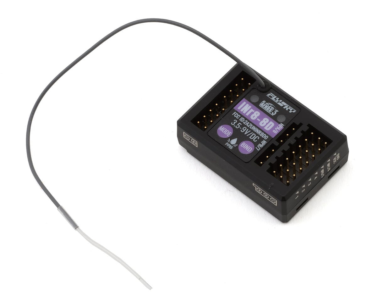 FSY-INR8-8D Flysky INr8-8D AFHDS3 8-Channel Receiver w/ light control