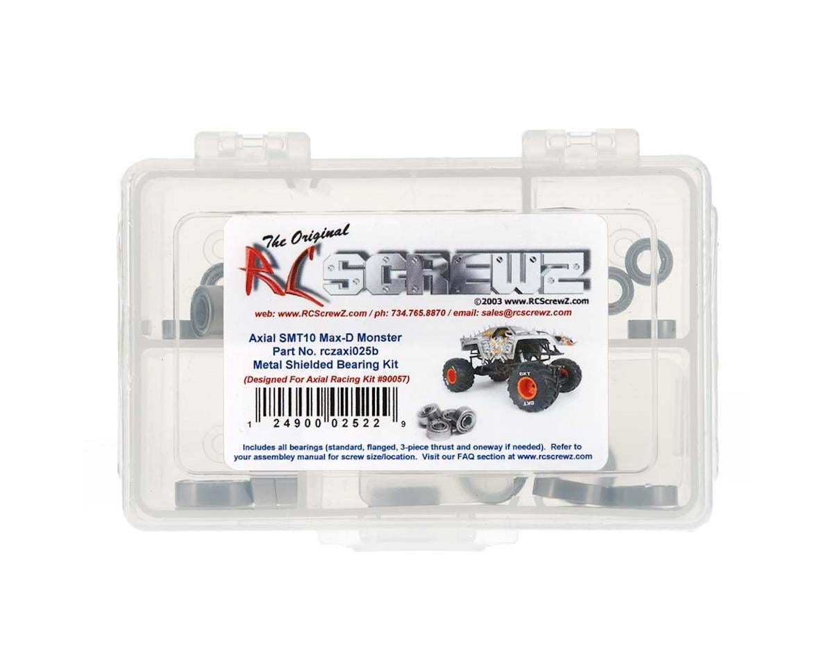 RCZAXI025B RC Screwz Axial SMT10 Max-D Metal Shielded Bearing Kit
