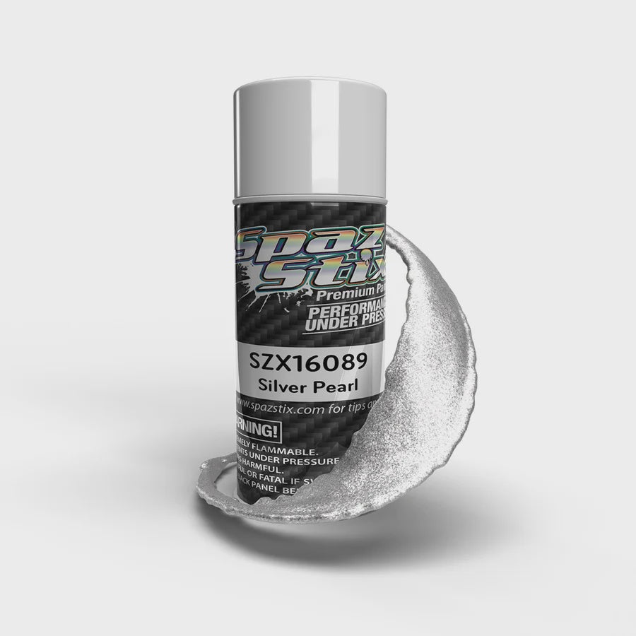 Silver Pearl Aerosol Paint, 3.5oz Can