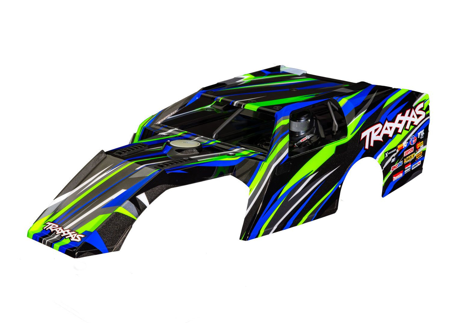 TRA-10411-GRN Slash Modified Green Clipless Body
