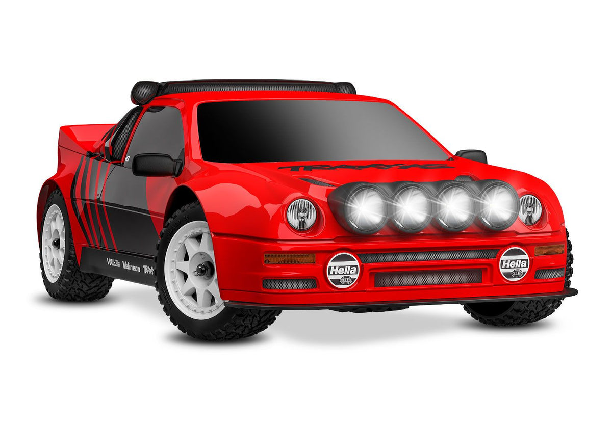 TRA-108046-1-RED Mini Rally VXL Ford RS200