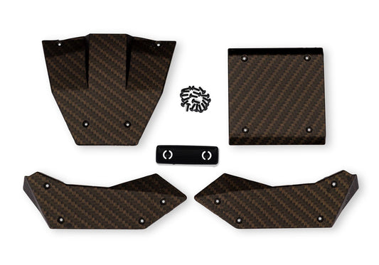 TRA-12012-CBFR TXC-4M Carbon Fiber Body Panel Set