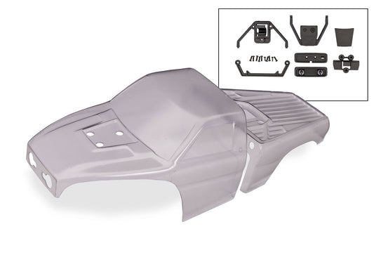 TRA-12013 TXC-4M Clear Polycarbonate Truck Body
