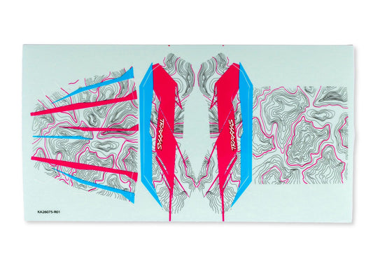 TRA-12017-PINK TXC-4M Pink Body Decals