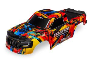 TRA-13611-SLRF Stampede 2WD Brushless Solar Flare Clipless Body