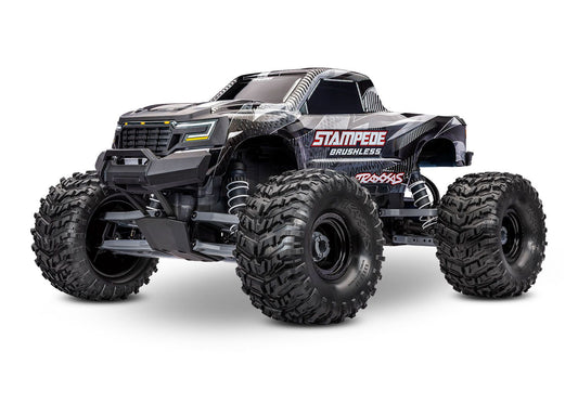 TRA-136454-4-BLK Stampede 2WD Brushless
