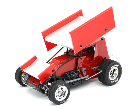 1RC1095 1RC Racing Sprint Car 4.0 1/18 Brushless RTR 2WD Oval Racer (Red)