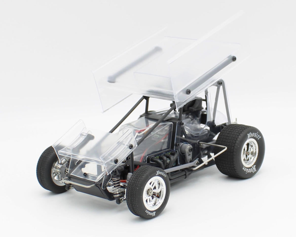 1RC1097 1RC Racing Sprint Car 4.0 1/18 Brushless RTR 2WD Oval Racer (Clear)
