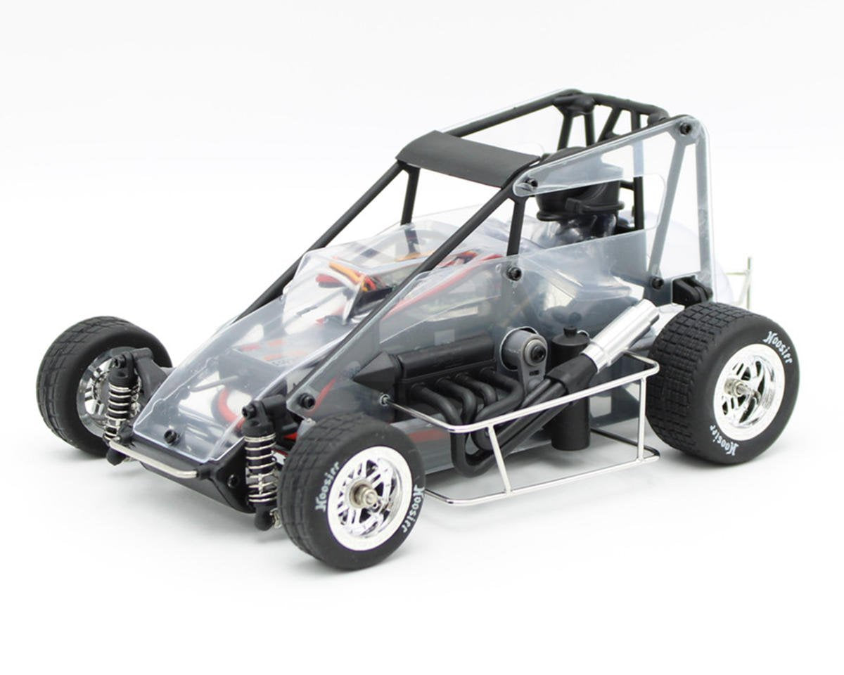 1RC1107 1RC Racing Midget 4.0 1/18 Brushless RTR 2WD Oval Racer (Clear)