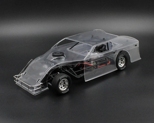 1RC1127 1RC Racing Dirt Modified 2.0 1/18 Brushless RTR 2WD Oval Racer (Clear)