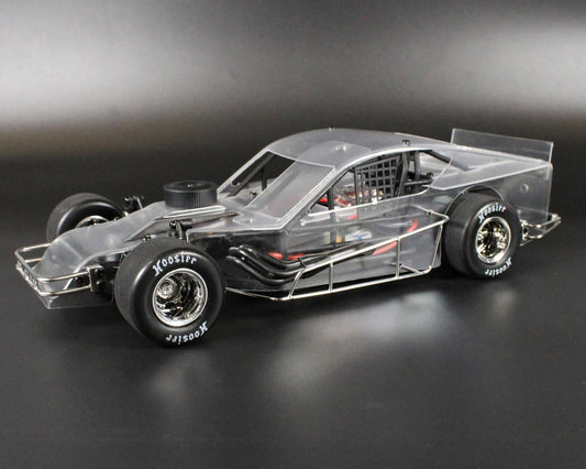 1RC1137 1RC Racing Asphalt Modified 2.0 1/18 Brushless RTR 2WD Oval Racer (Clear)