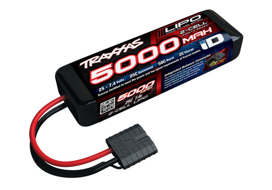 TRA2842X 5000 mAh 7.4 Volt 2-Cell LiPo Battery
