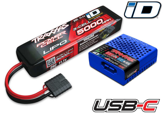 TRA2985-3S 3s LiPo Completer w/ USB-C Charger