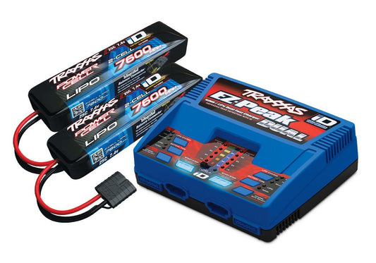 TRA2991 Dual 2s LiPo Completer w/ EZ-Peak Dual Charger