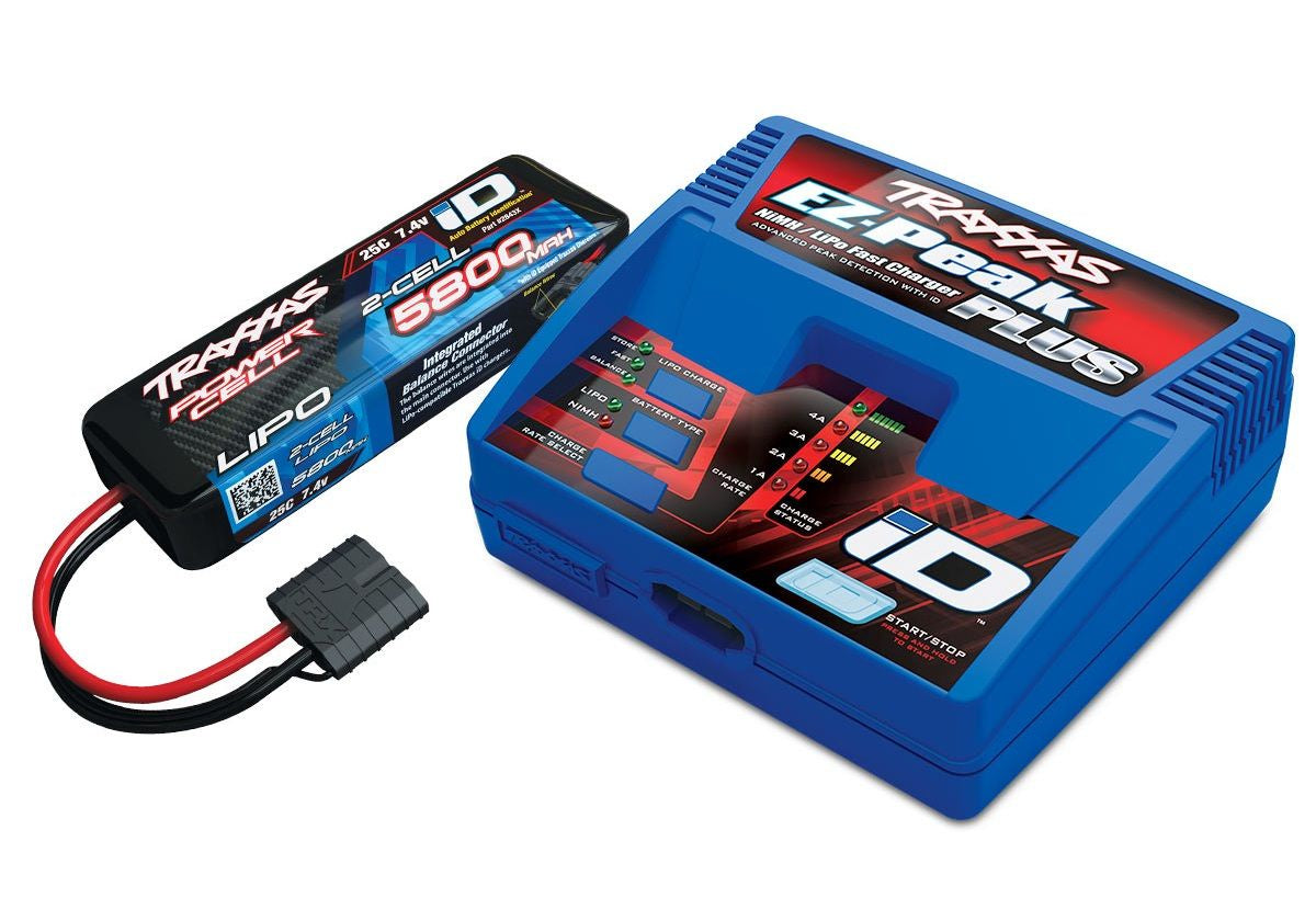 TRA2992 2s LiPo Completer w/ EZ-Peak Charger