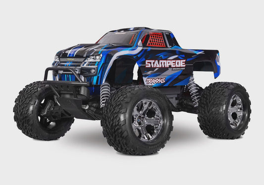 TRA-36254-8-BLUE Stampede 2WD XL-5 w/Battery