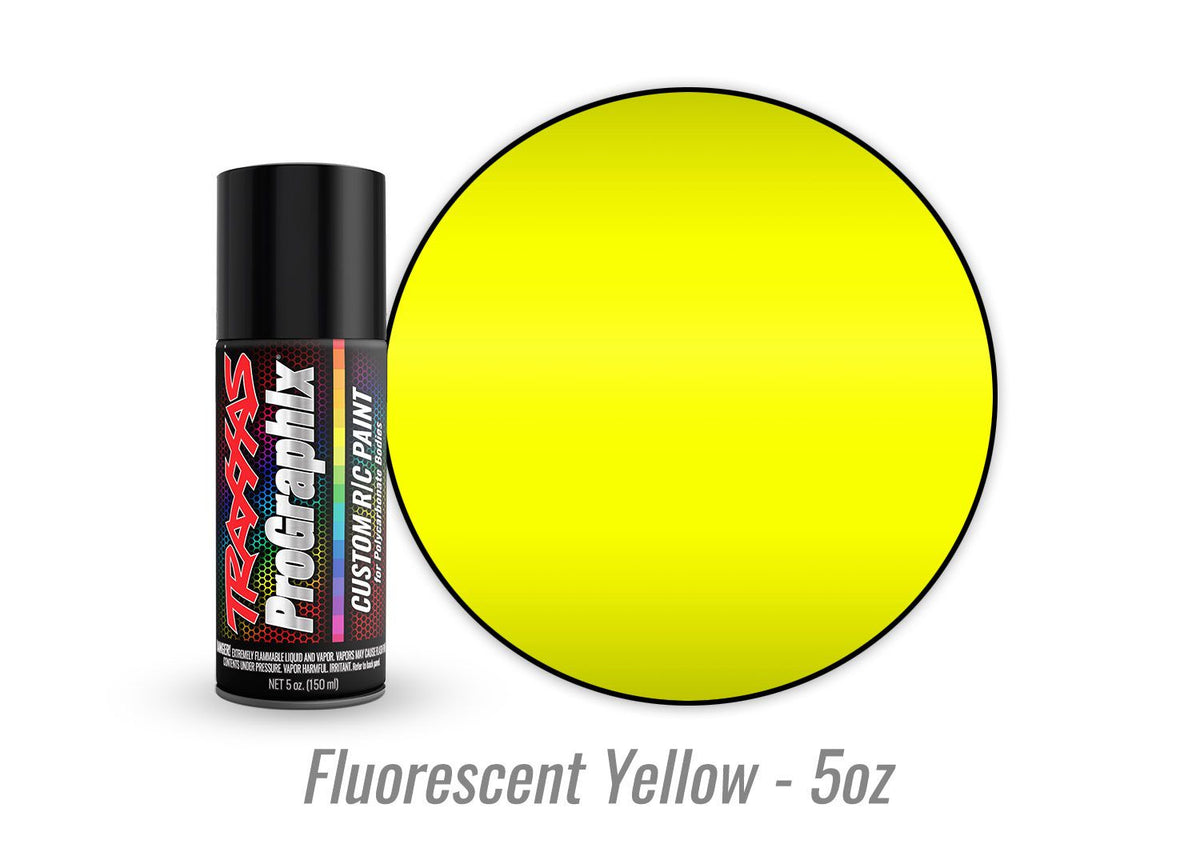 TRA-5063 Fluorescent Yellow ProGraphix Spray Paint (5 oz)