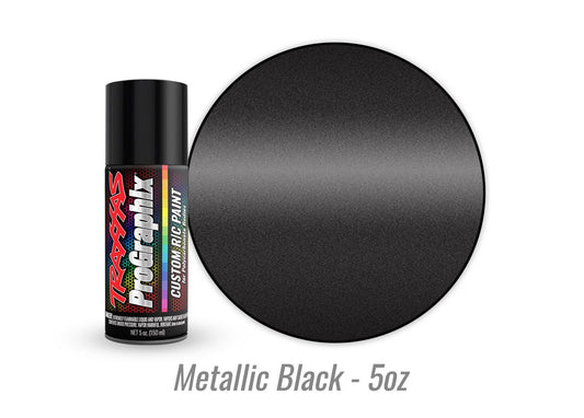 TRA-5075 Metallic Black ProGraphix Spray Paint (5 oz)