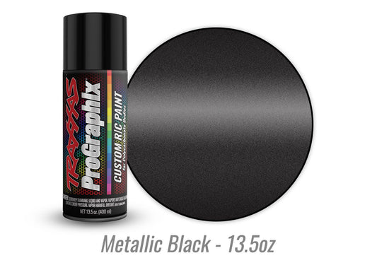 TRA-5075X Metallic Black ProGraphix Spray Paint (13.5 oz)