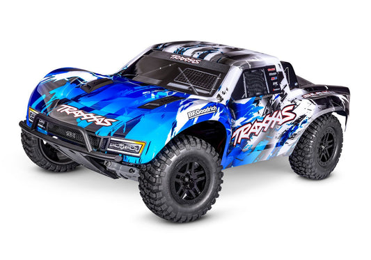 TRA-58434-4-BLUE Slash 2WD Brushless