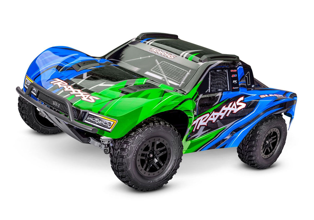 TRA-68454-4-GRN Slash 4X4 Brushless GREEN