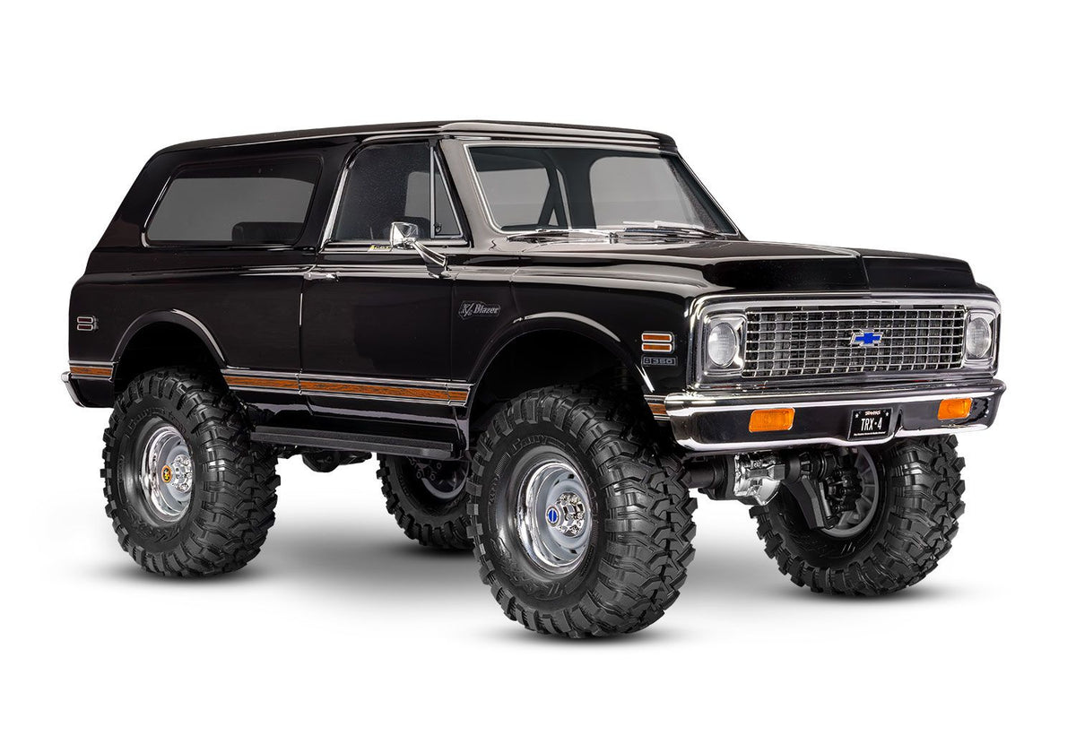 TRA-91076-4-BLK TRX-4 Chevrolet Blazer with Interior
