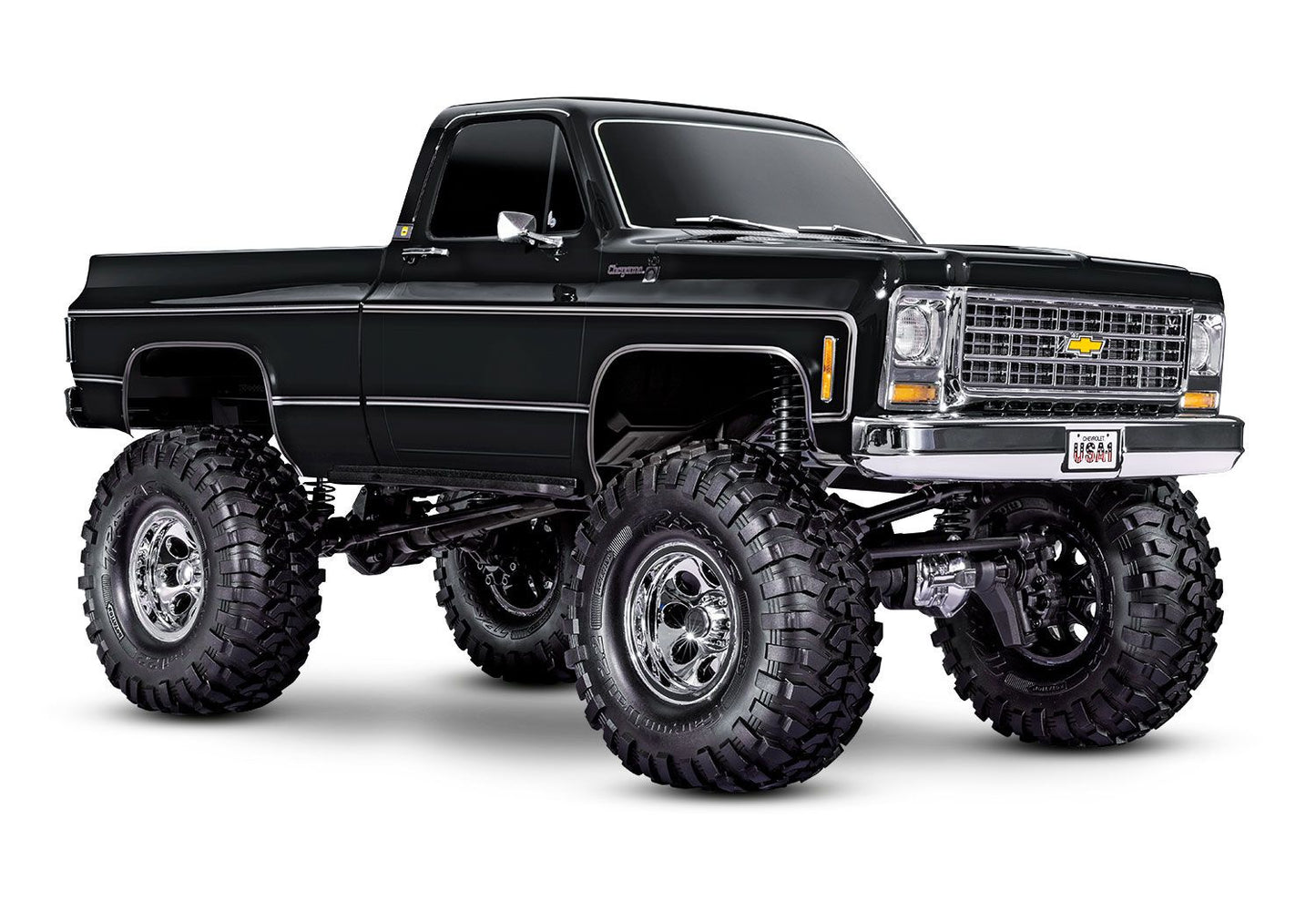 TRA92056-4-BLK TRX-4 Chevrolet K10 High Trail Edition