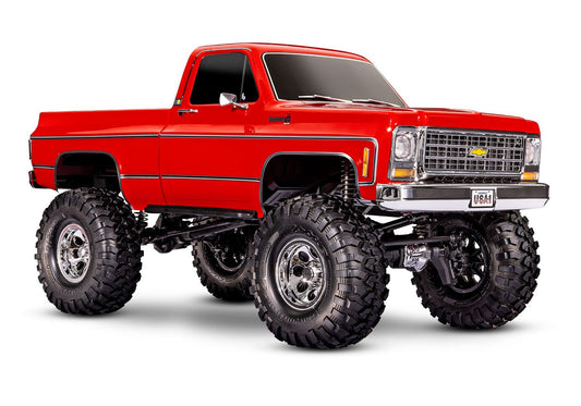 TRA92056-4-RED TRX-4 Chevrolet K10 High Trail Edition