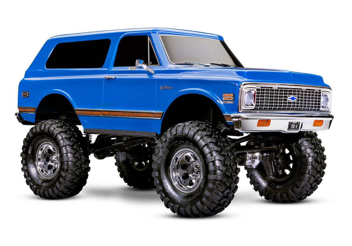 TRA-92086-4-BLUE TRX-4 Chevrolet Blazer High Trail Edition