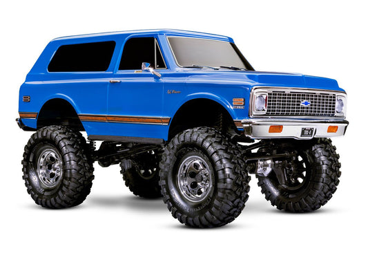 TRA-92086-4-BLUE TRX-4 Chevrolet Blazer High Trail Edition