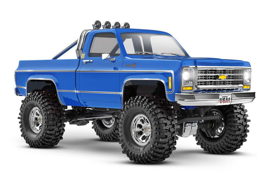 TRA97064-1-BLUE TRX-4M Chevrolet K10 High Trail Edition