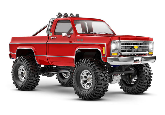 TRA97064-1-RED TRX-4M Chevrolet K10 High Trail Edition