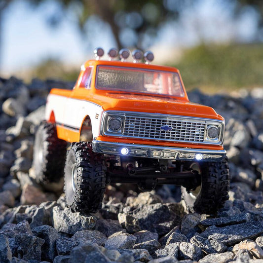 1/24 SCX24 1967-1972 Chevrolet C10 4WD Truck RTR, Orange
