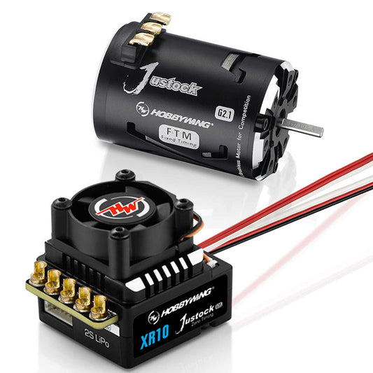 Xerun XR10 Justock G3S, JS4 13.5T G2.1 Motor Combo