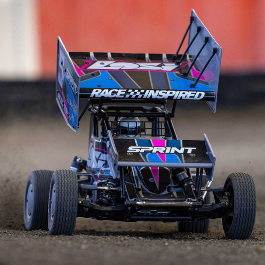 LOS-1387T1 22S Sprint, RTR, Blue: 1/10 2WD